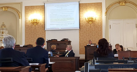 Speech of Mr. Tomáš Pfeiffer, the Director of the Professional Chamber Sanator, to the Petition Committee of the Parliament of the Czech Republic
