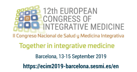 12th European Congress of Integrative Medicine in Barcelona on 13 - 15 September 2019