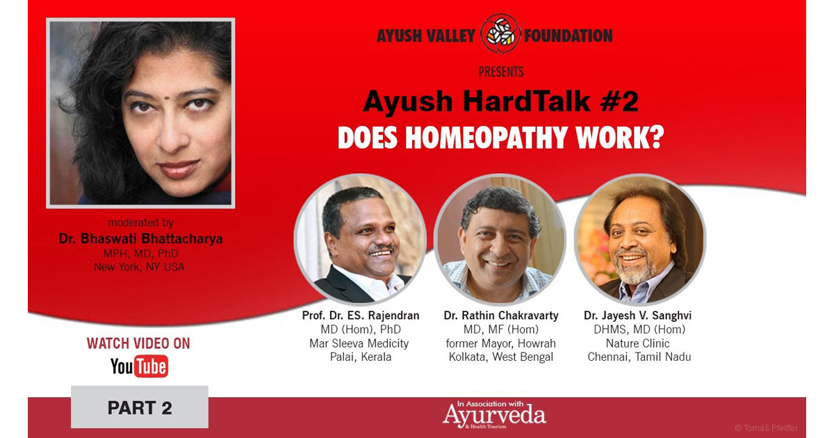 Ayush Valley Webinar: Ayush HardTalk #2 | Does Homeopathy Work? 1 November 2020
