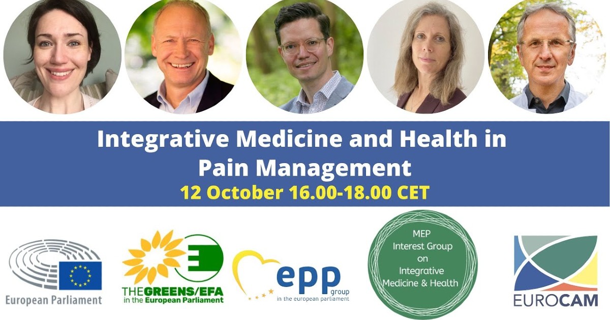 Integrative Medicine and Health in Pain Management, 12 October 2021.