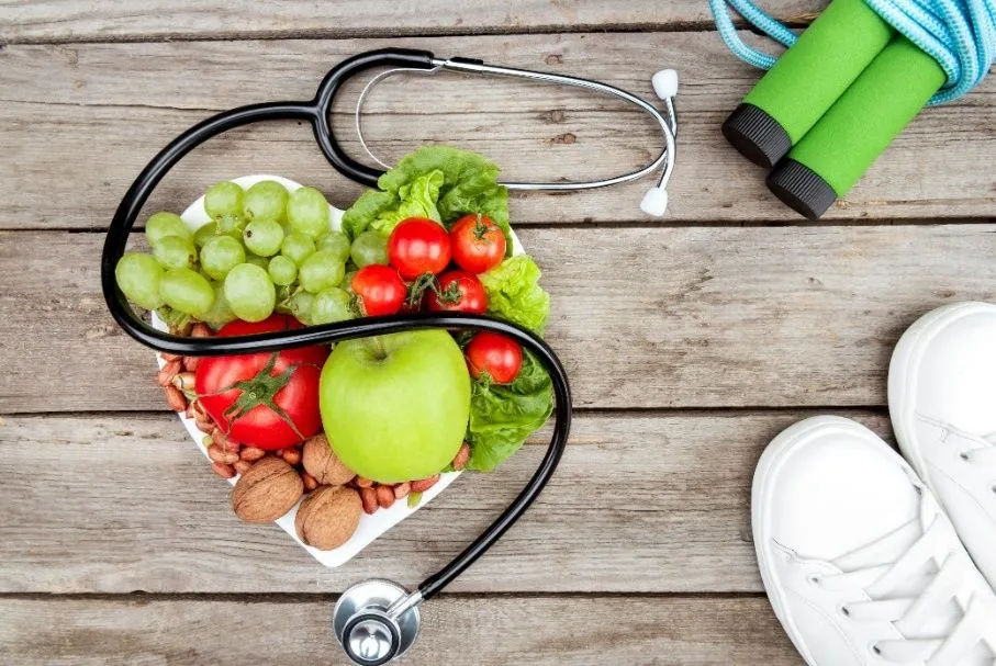 Figure 1. HEAL means choosing a whole-food, plant-predominant (ideally vegan) diets coupled with daily exercise outdoors/in nature to kick-start better health. Credit: iStock/LightFieldStudios.